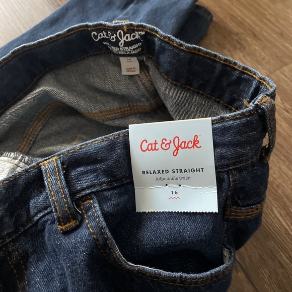 NWT   Cat&Jack Dark Blue jeans - Picture 2 of 4